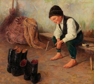 靴クリーナー 作： Géza Peske